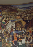 Juan O ́Gorman. Retablo de la Independencia de México, 1960 -1961. Museo Nacional de Historia – Castillo de Chapultepec, México.