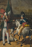 Carlos París. Batalla de Tampico, ganada contra la expedición Barradas, 1829. Museo Nacional de Historia – Castillo de Chapultepec, México.