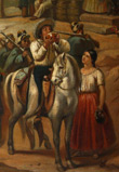 Primitivo Miranda. La Venta, 1858. Museo Nacional de las Intervenciones, Churubusco, México.