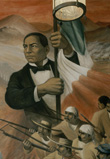 Antonio González Orozco. Juárez símbolo de la República contra la Intervención Francesa, 1840. Museo Nacional de Historia – Castillo de Chapultepec, México.