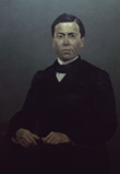 Retrato del general Ignacio Zaragoza. Museo de la Ciudad, México.